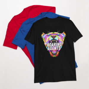 Roaring Agents Colorful Short-Sleeve Unisex T-Shirt