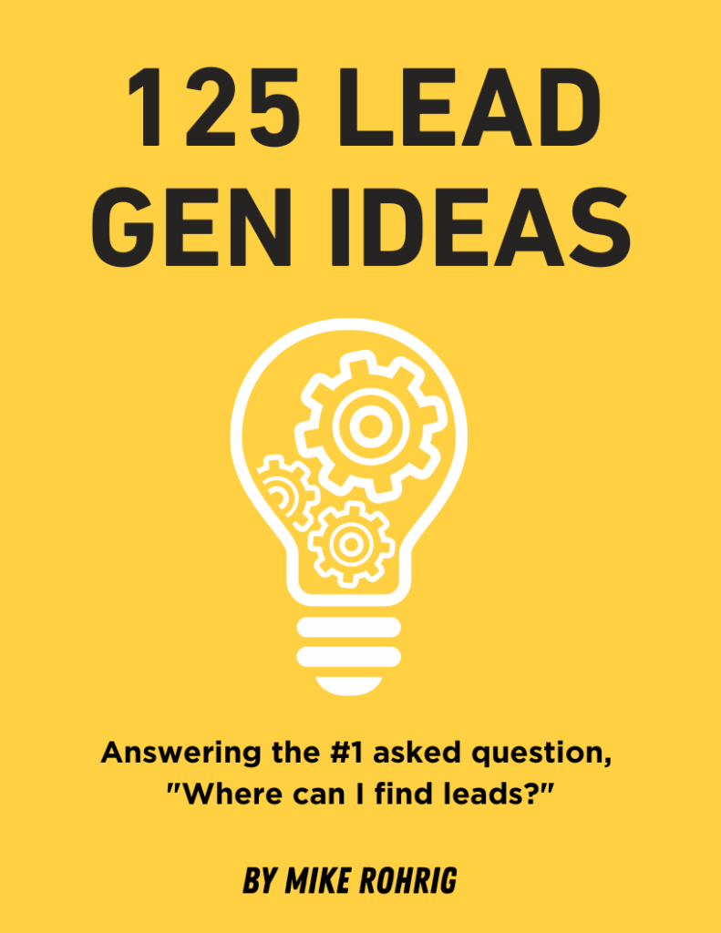 Mikecandoit Roaring Agent Lead Generation Ideas Ebook